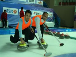 Curling heyecanı dorukta